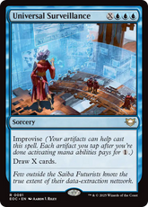 Vigilância Universal / Universal Surveillance - Magic: The Gathering - MoxLand